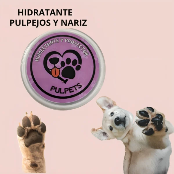 Crema hidratante para nariz y almohadillas de perros y gatos