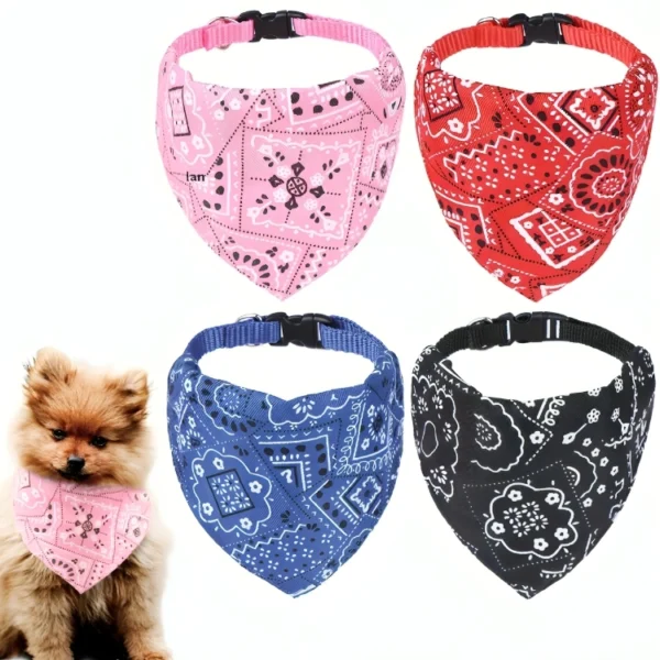pañoleta bandana para perros y gatos colores pomerania