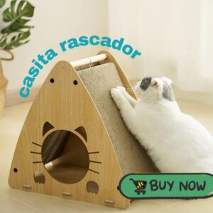 Rascador Casita para Gatos