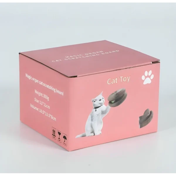 rascador carton para gatos empaque